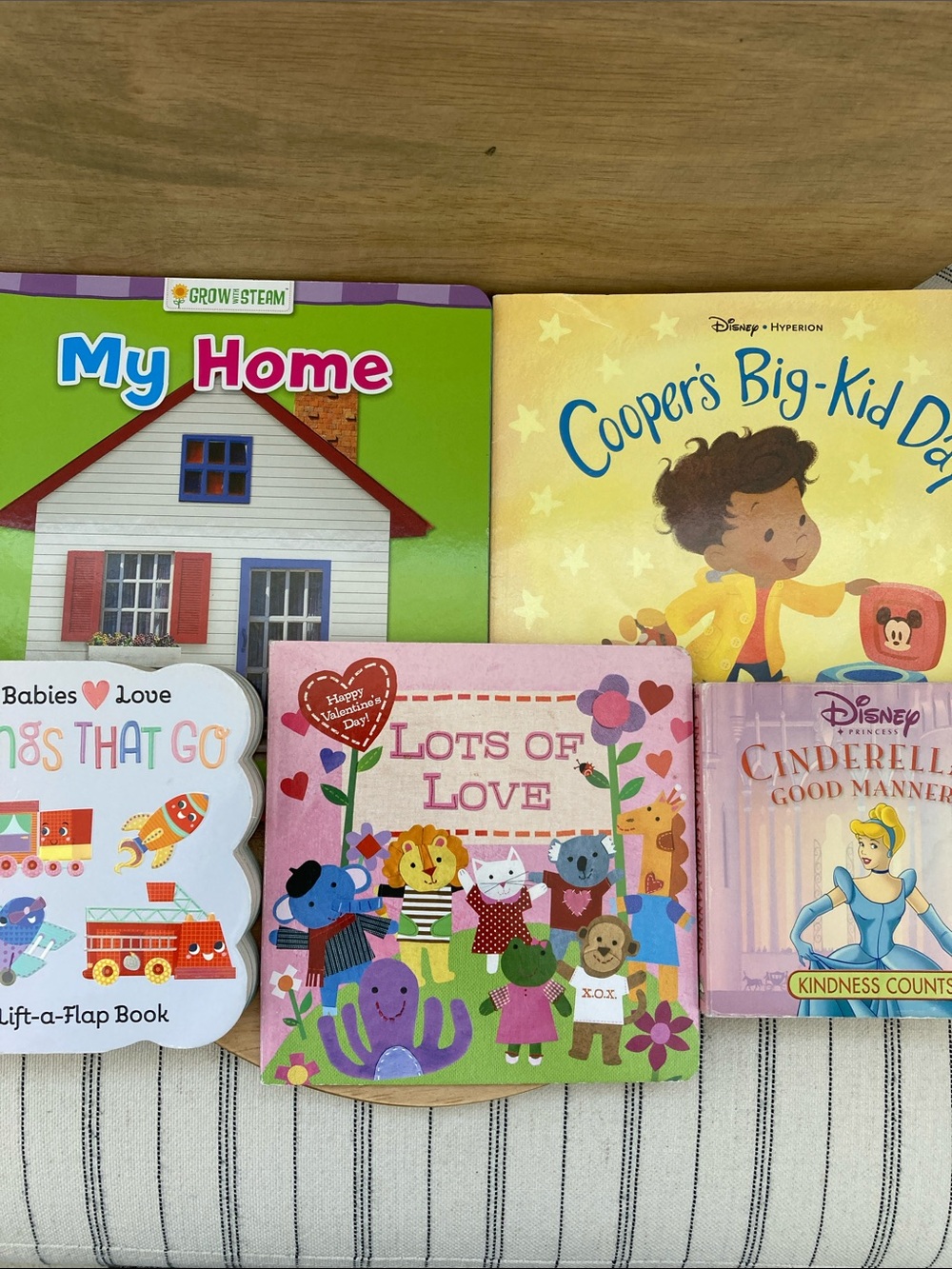 SALE! 50% Off Misc Baby Children Books Set of 5
